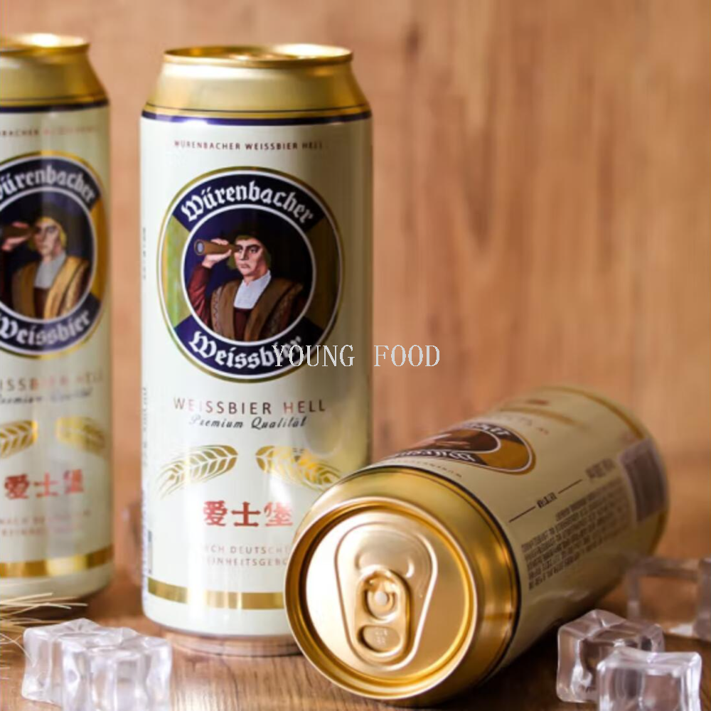 Free shipping! German imported Asbourg Wheat White Beer 500ml, carefully crafted by a century-old distillery, with a rich wheat aroma details Picture