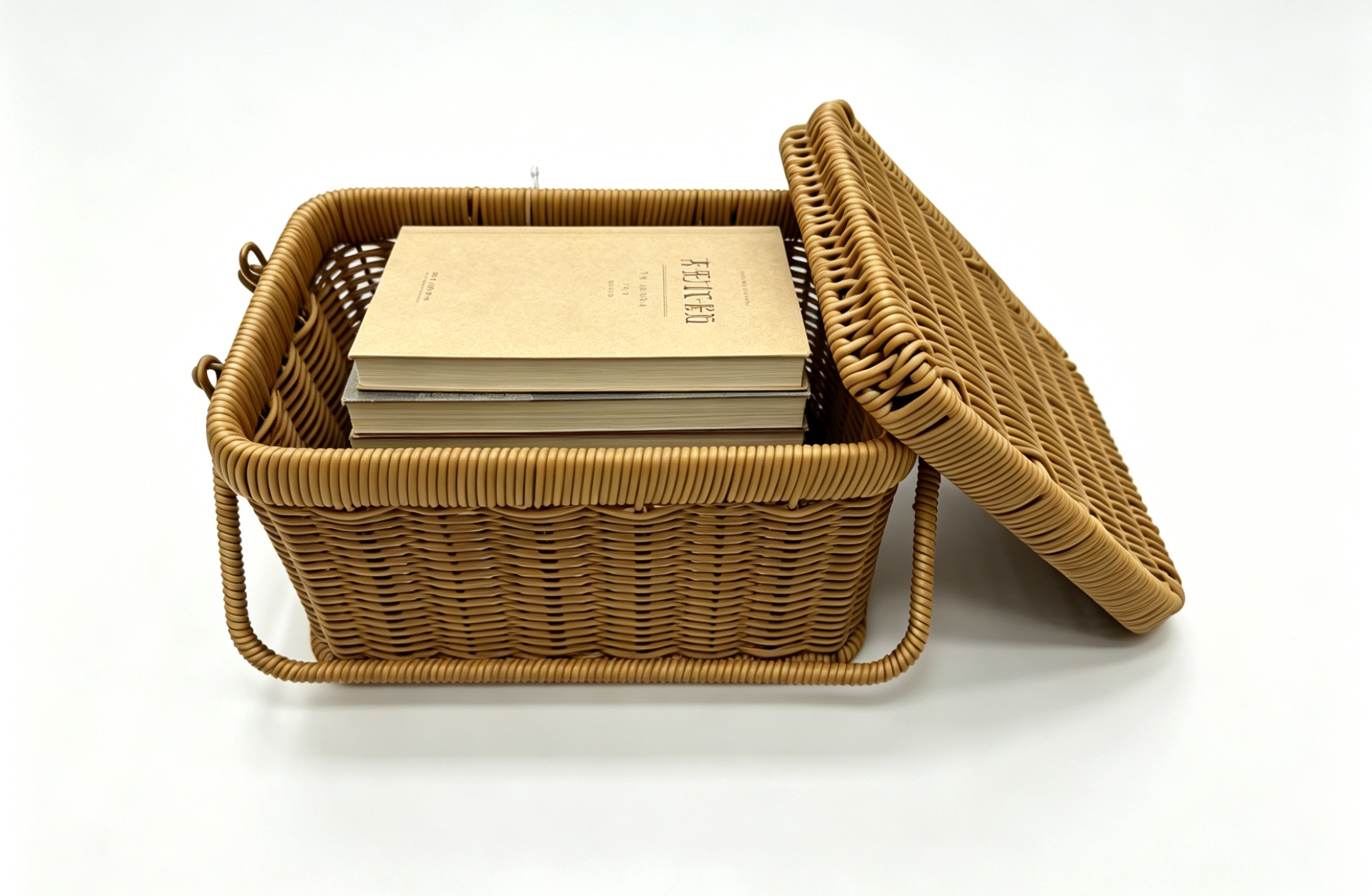 سلة المسطحات ذات أغلفة المغلفة بأغلفة الكتب، Specification image
