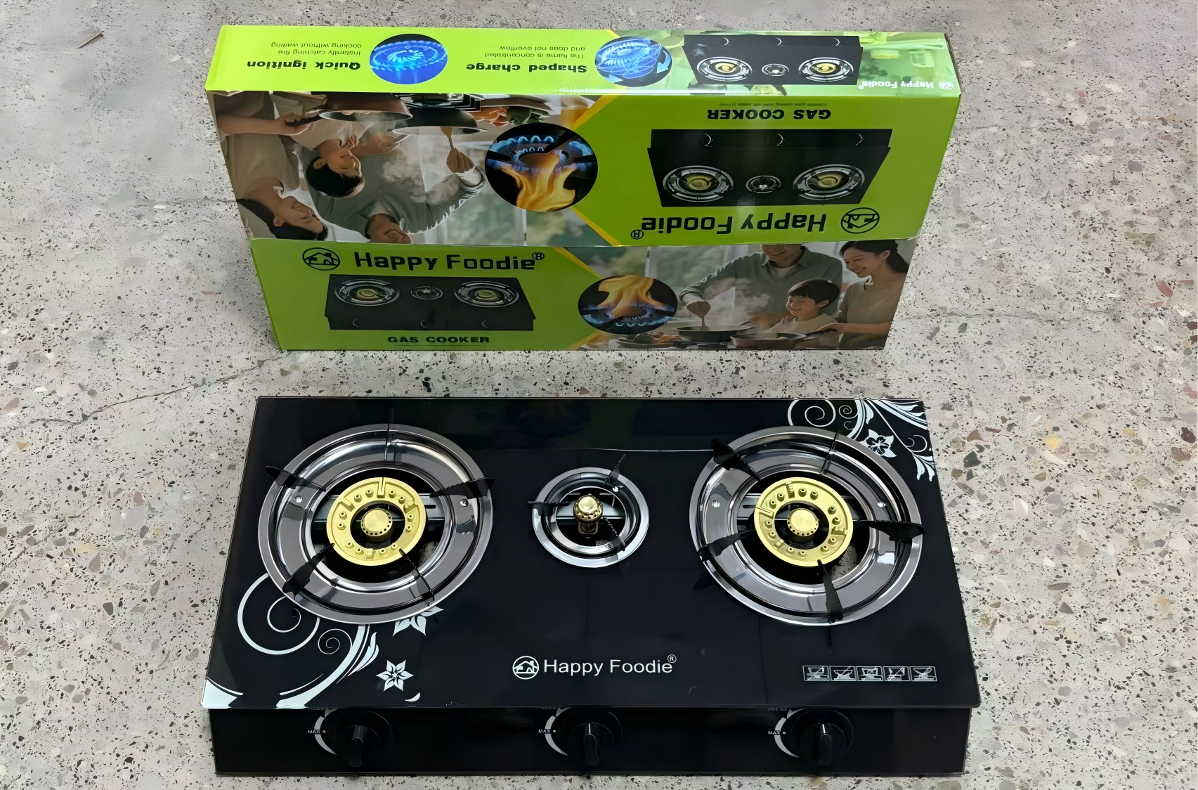 HF-63B 玻璃精品 小 三灶 源头工厂源头工厂源头工厂