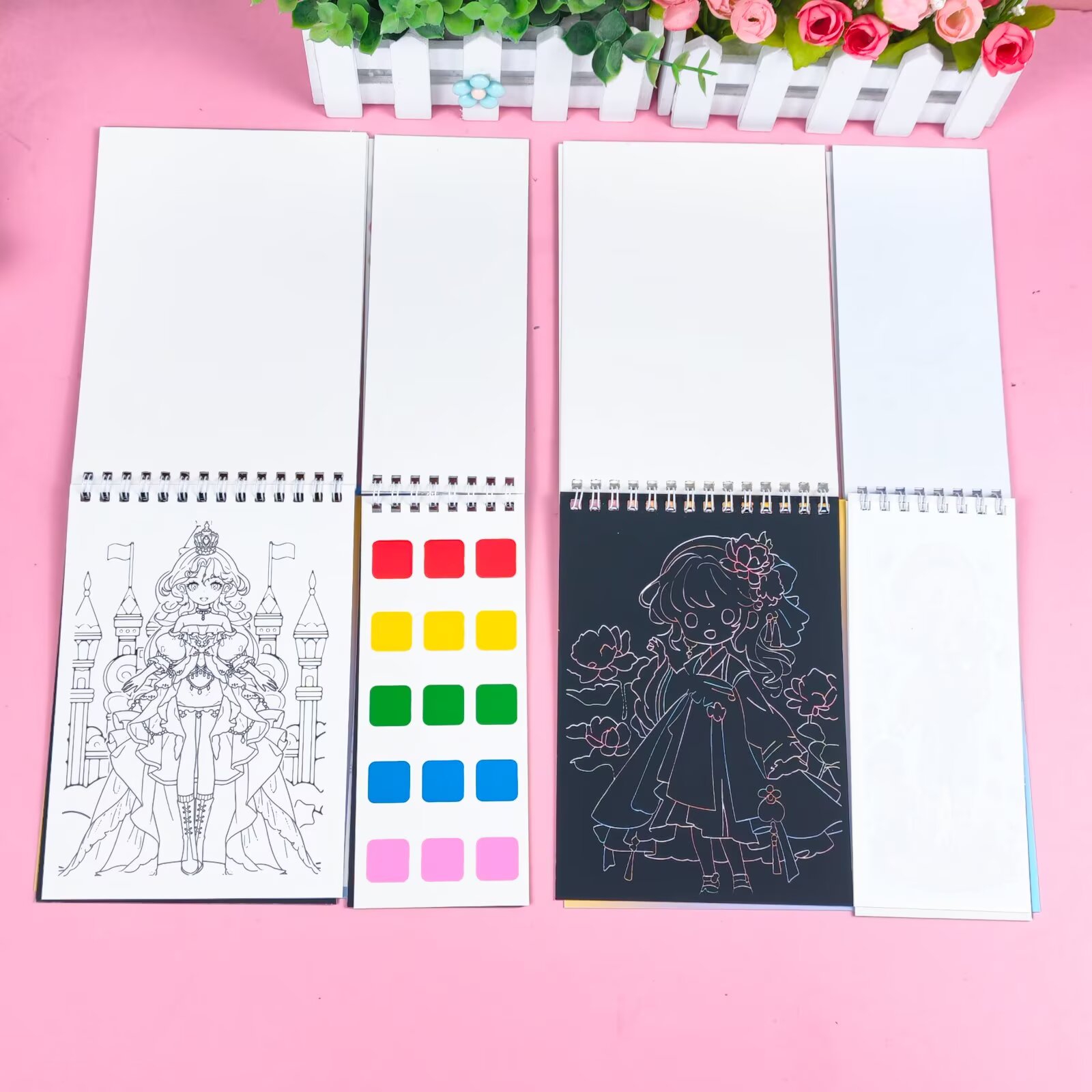 Princess costume change ancient-style stickers, versatile costume change DIY, character costume change at will, hand-held account material stickers pic 10
