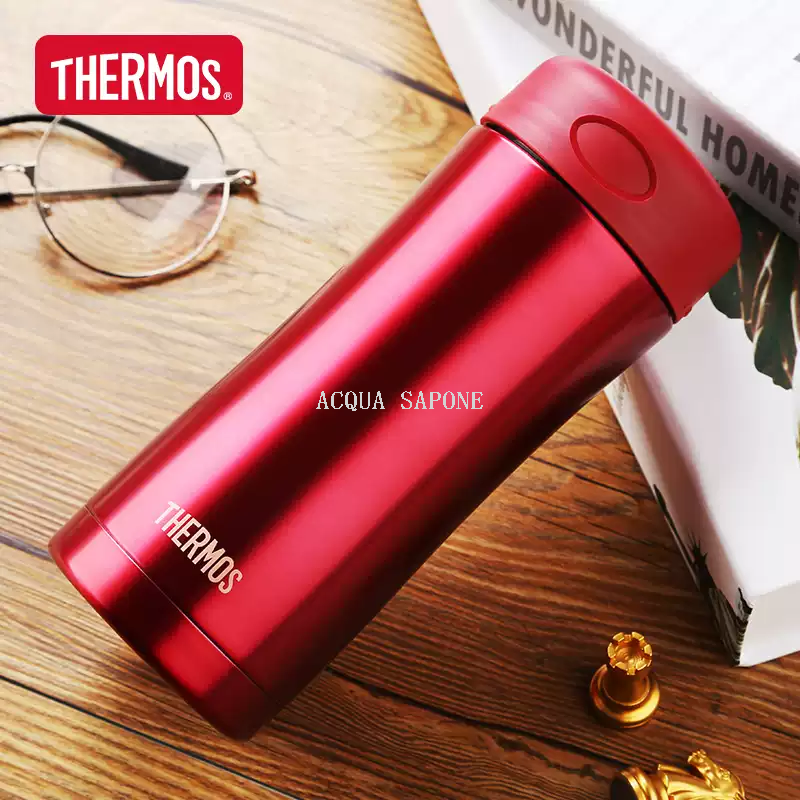 Free shipping! Thermos stainless steel vacuum insulated Cup JCG-400 for men's business office cooling details Picture