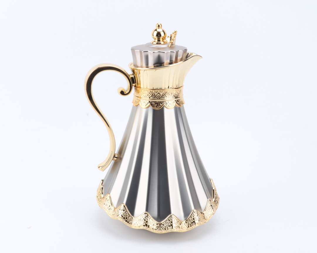 EJSHE MAY FLOWER FLASK 裙摆保温瓶欧式咖啡壶中东跨境乌兹新款详情3