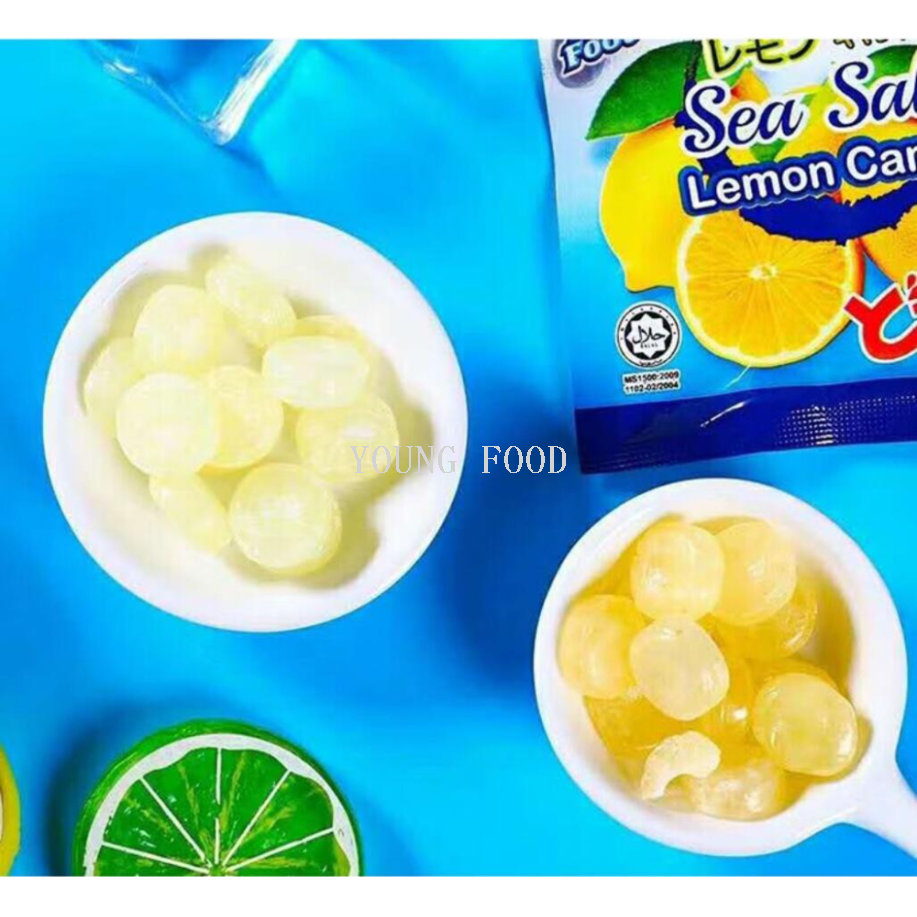 Free shipping! Malaysian imported Malaysian Bifu brand mint Salty Lemon Flavored Candy 15g, refreshing, de-greasing and soothing to the throat Application Scenario