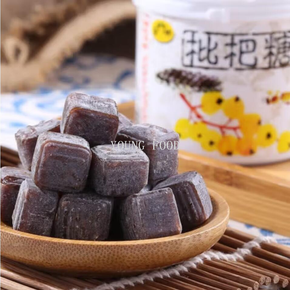 Free shipping! Taiwan 1 Taizhu Township Cool Loquat and Agarwood Hard Candy 100g Handmade Hard Candy for soothing the throat and protecting the voice, low sugar formula Item Picture