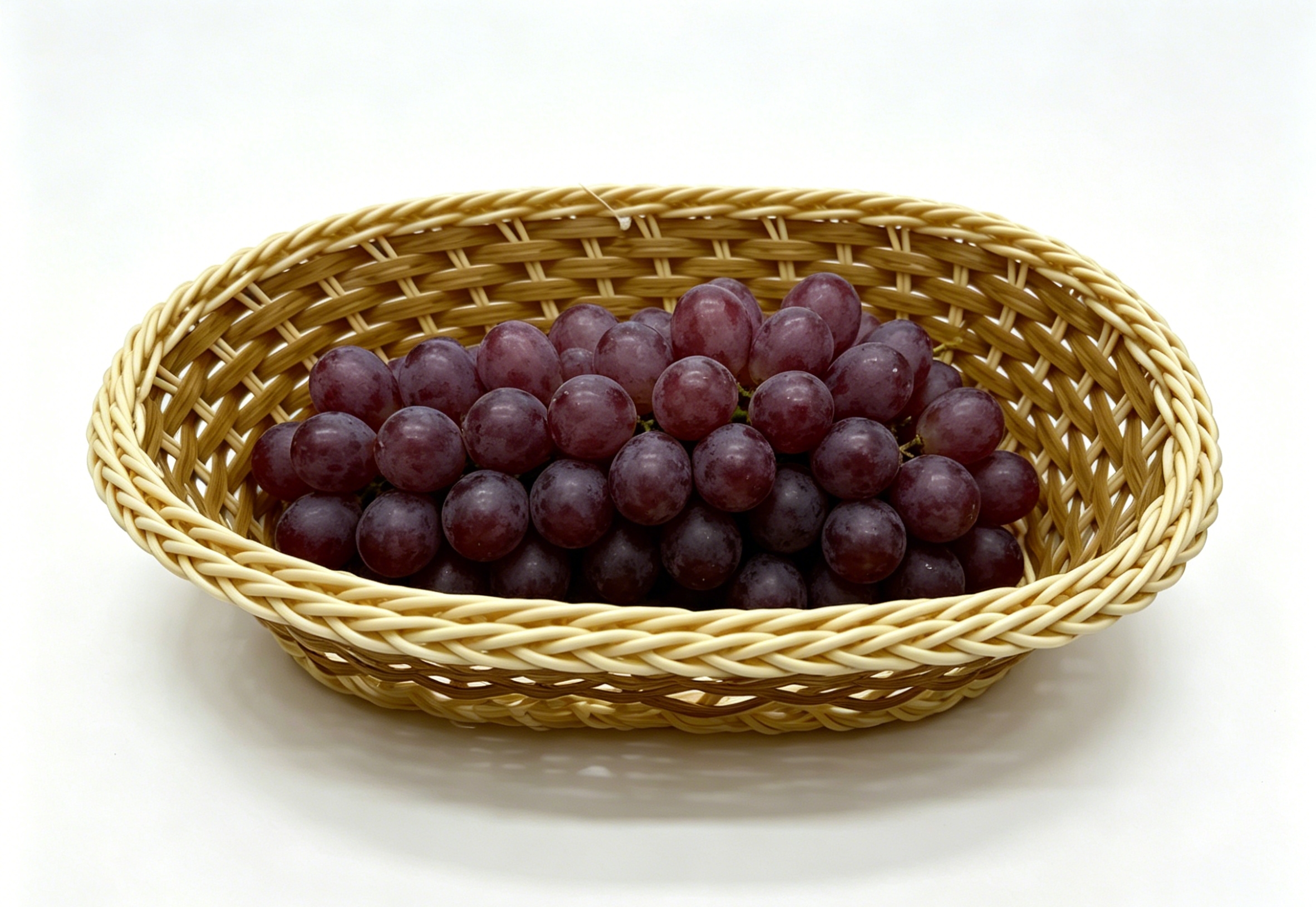 سلة سلة المهملات متعددة الأغراض، سلة سلة البيض المصنوعة من البيض المحبوكة على شكل دران، سلة الخبز المحبوكة Item Picture