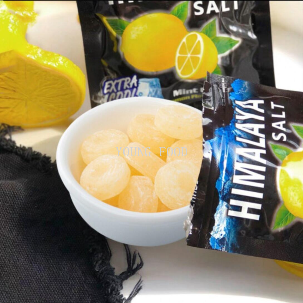Free shipping! Malaysian imported Malaysian Bifu brand mint Salty Lemon Flavored Candy 15g, refreshing, de-greasing and soothing to the throat Item Picture