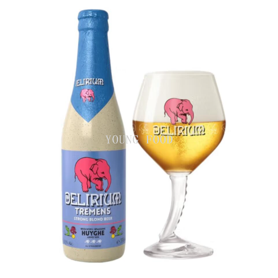 Free shipping! Belgian Beer Powder Elephant Craft Beer 330ml, a three-ingredient craft beer with rich fruit aroma and a mellow taste Specification image
