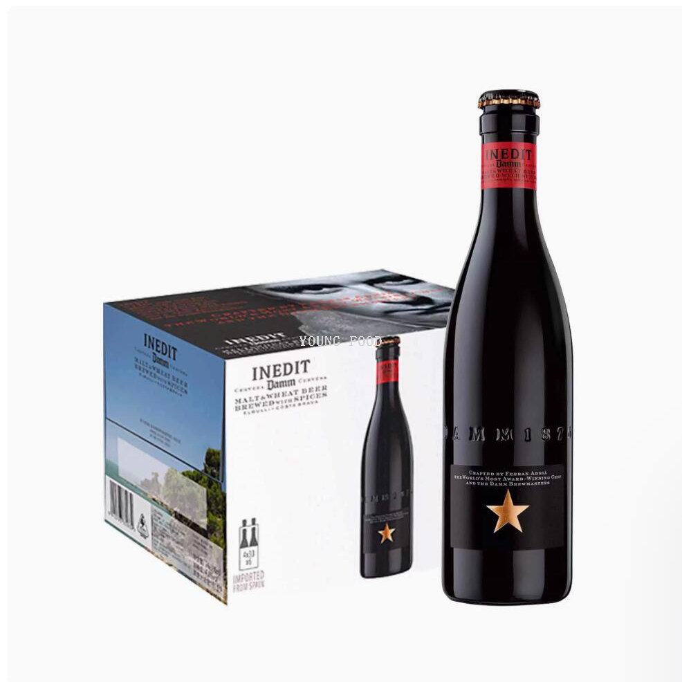 Free shipping! Spanish imported Etidamme Little Star Wheat Craft Beer 330ml, recommended by Michelin details Picture