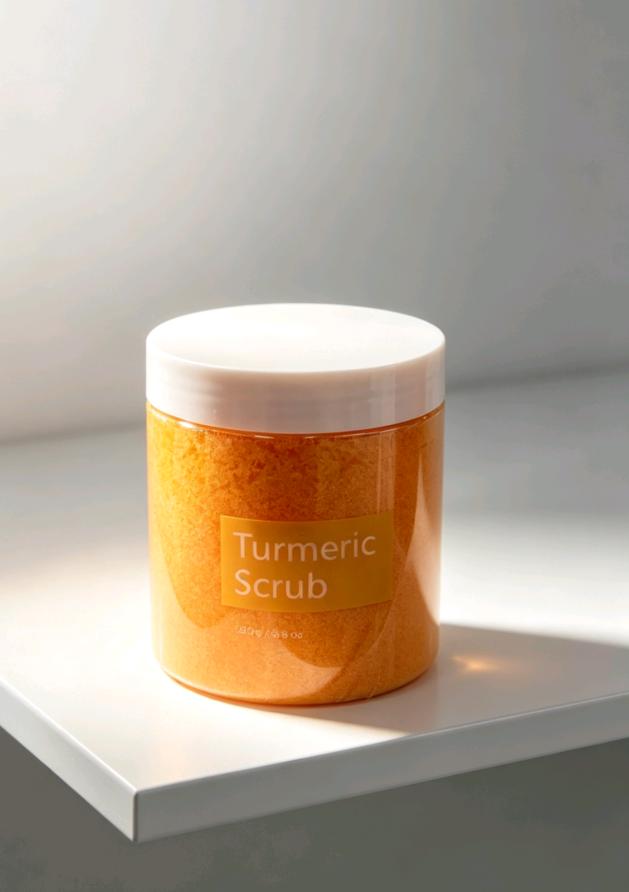 Turmeric Scrub姜黄磨砂盐图