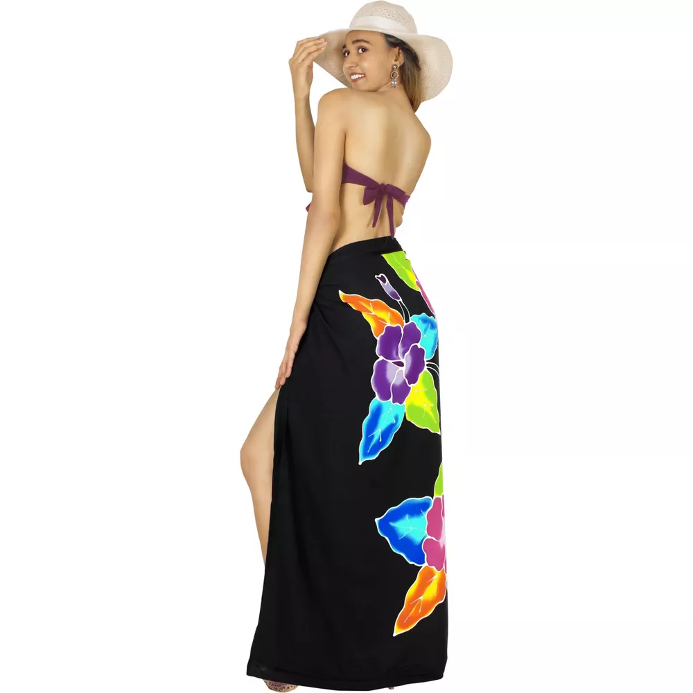 دولة جزرية من جنوب المحيط الهادئ، تنورة قطرية من القطن من طراز Sarong Pareo Lavava Longi Puهيميا، QNI Item Picture