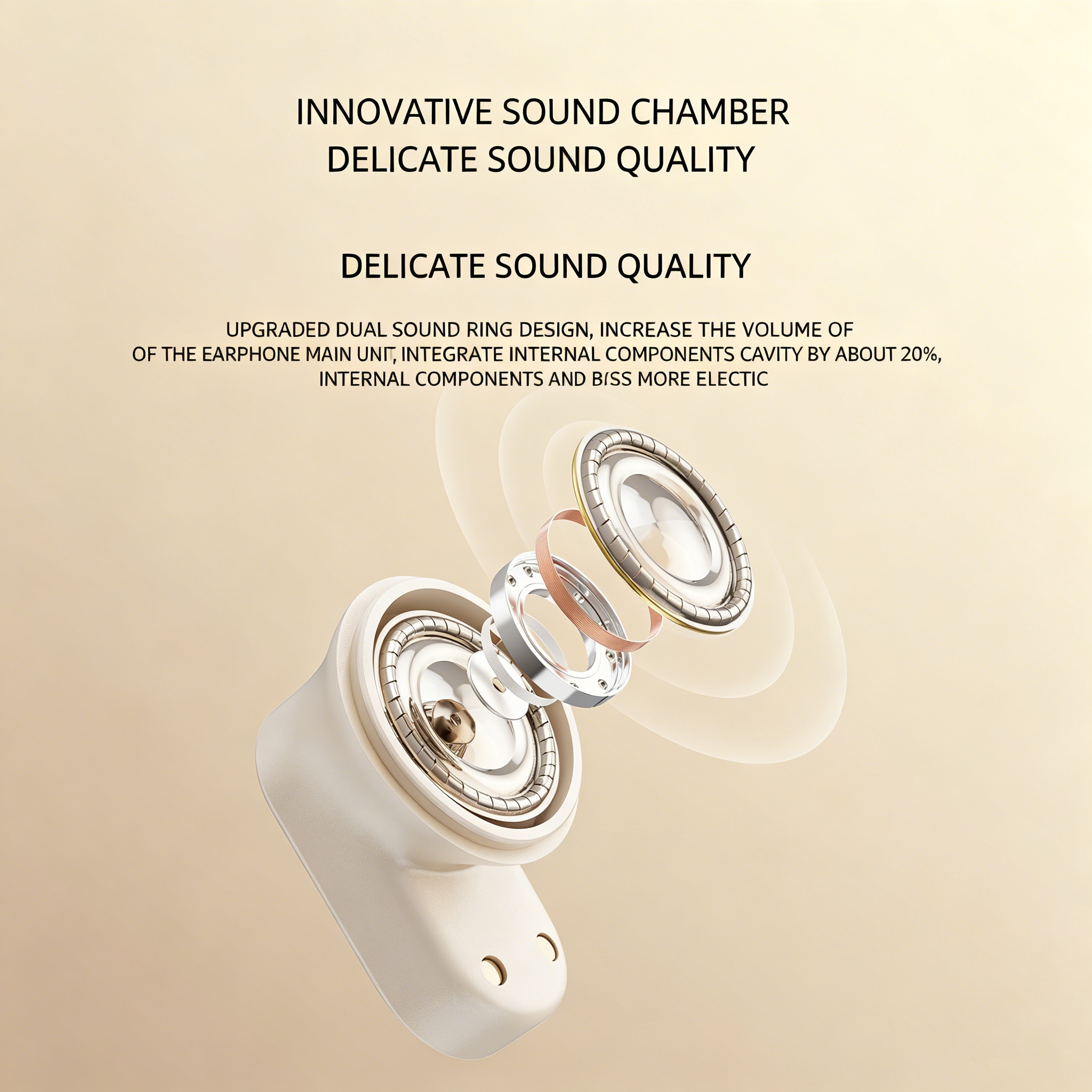 XTAURI NEW ANC Wireless Earbuds in Ear X7 details Picture