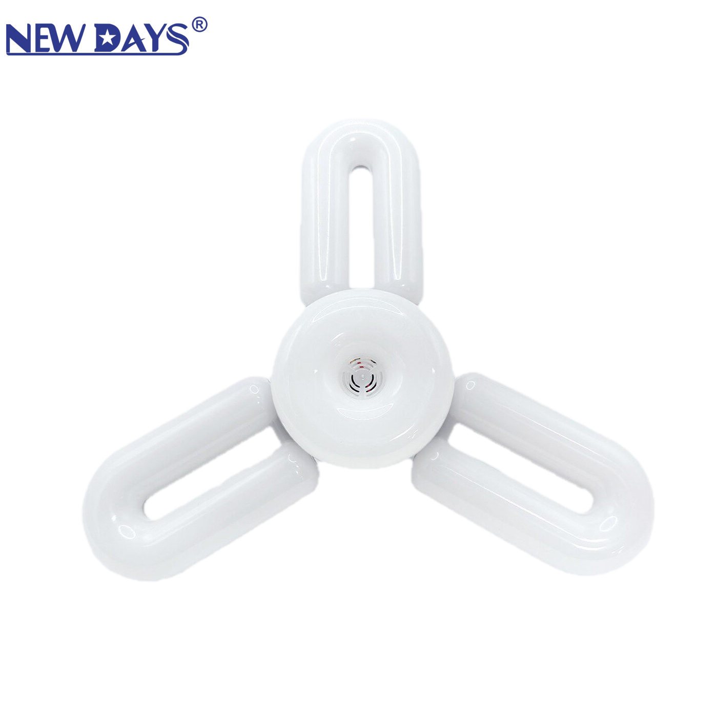 NEWDAYS brand cross-border new LED bulb leaf lamp, three-leaf short U3+1 eye-protecting folding lamp, Screw E27-port energy-saving high-brightness lighting leaf lamp