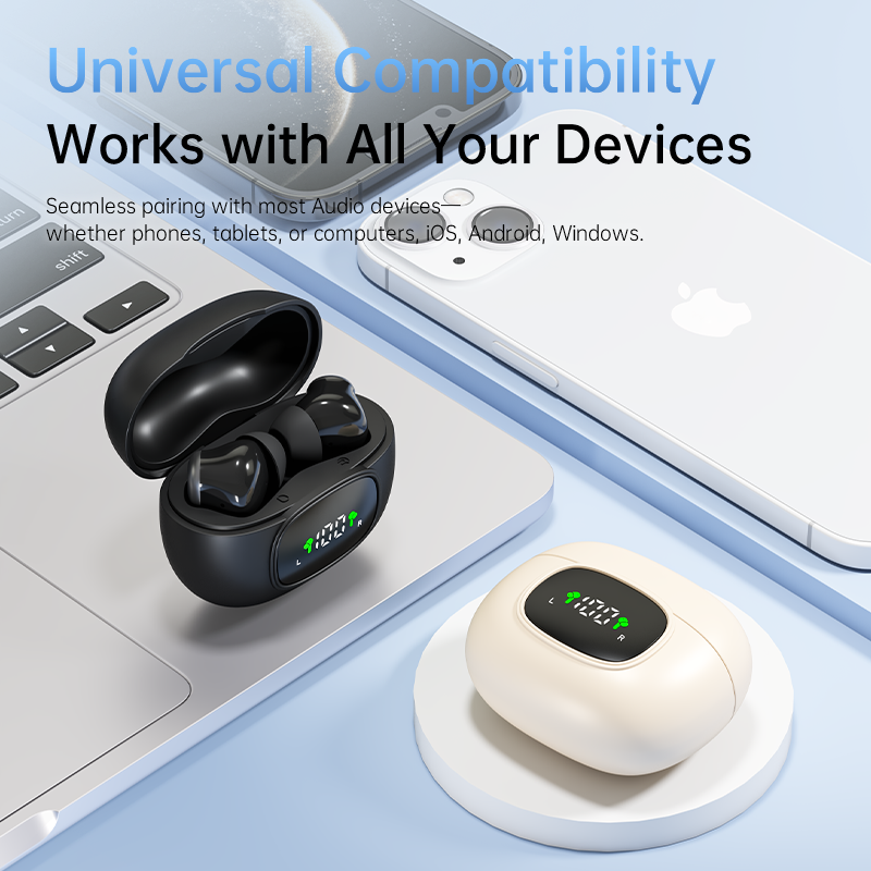 XTAURI Top Sell for Headphones LED Wireless Earphones Specification image