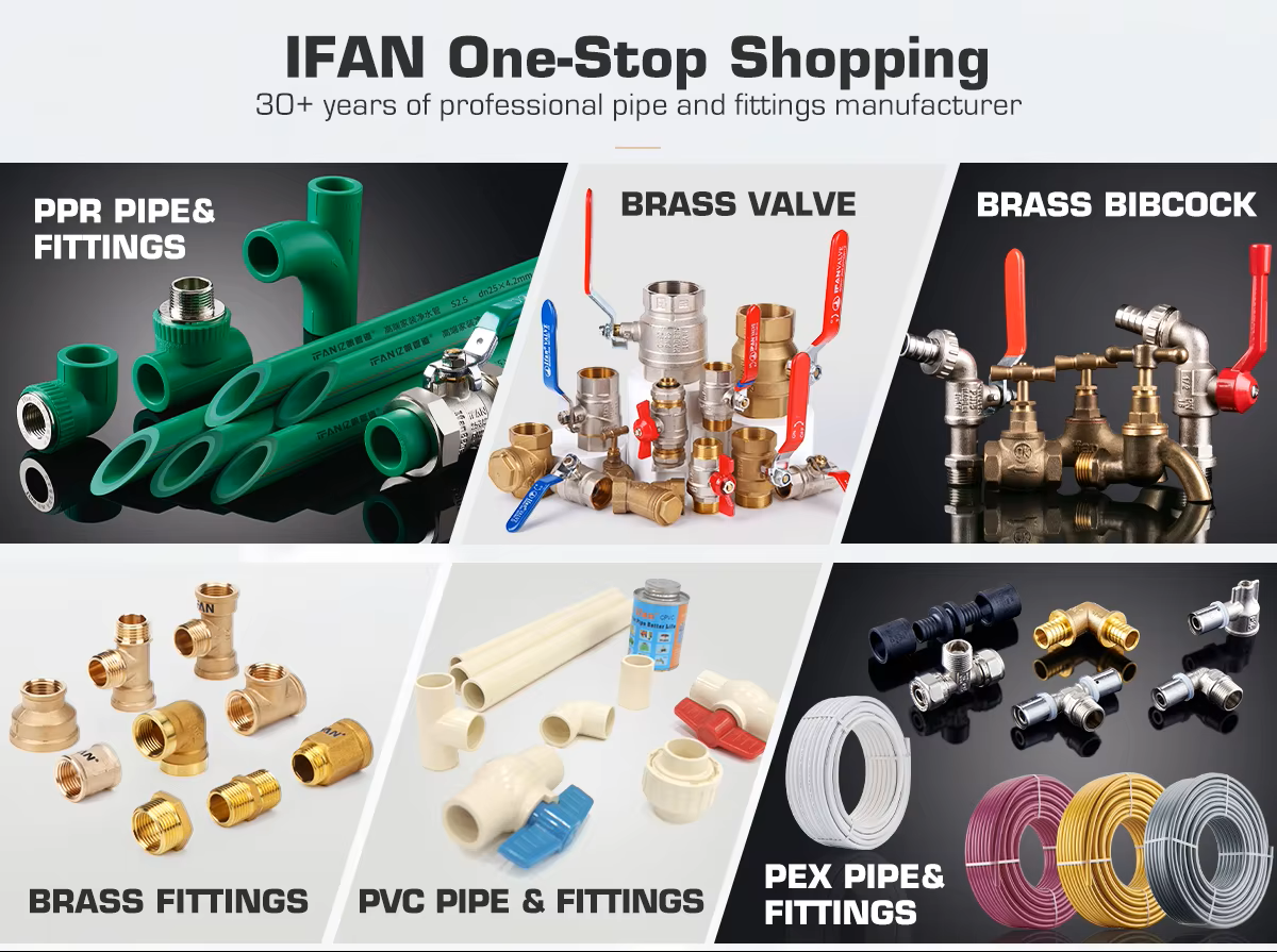 IFAN PEX Card Holder with Direct Internal Thread Electroplat详情1