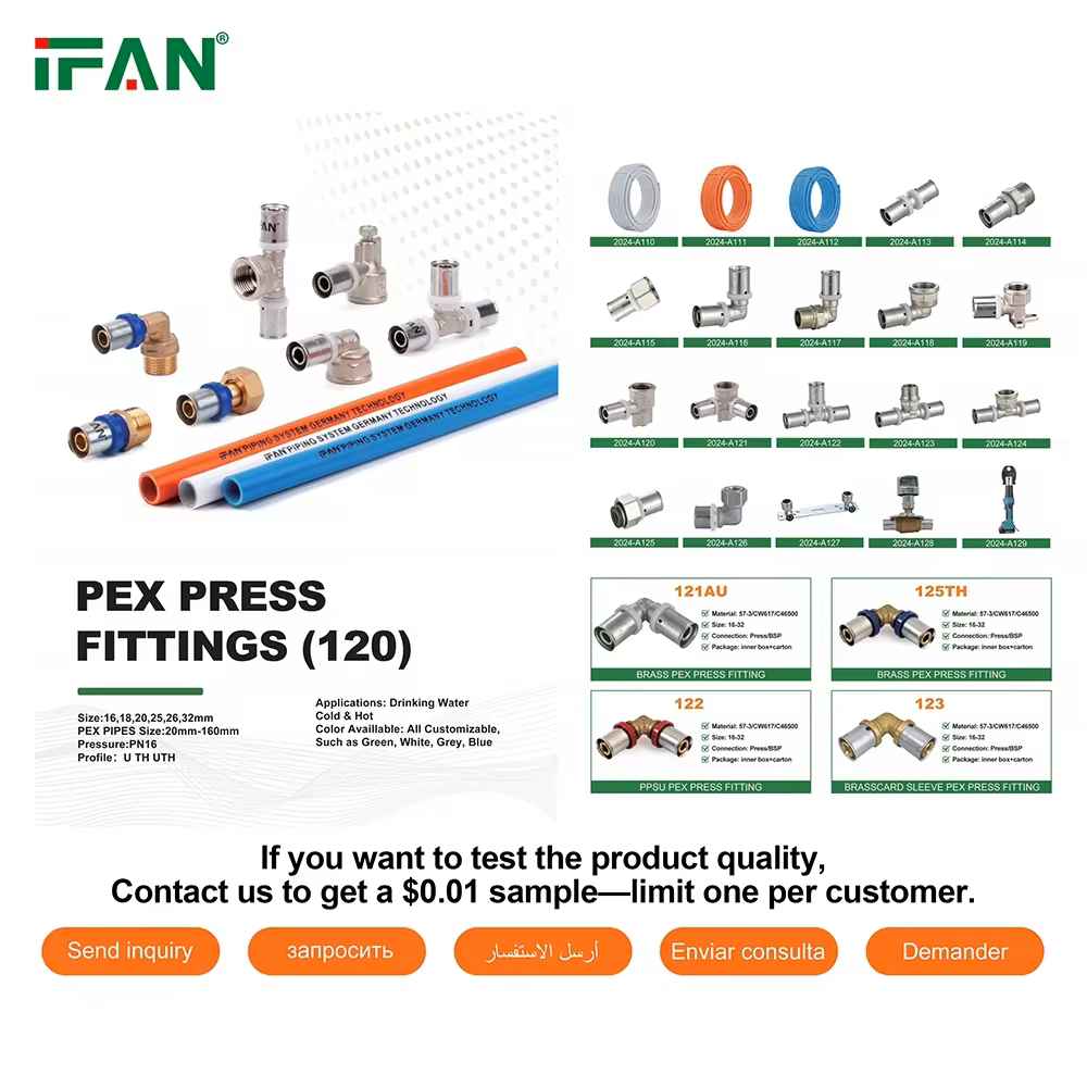 IFAN PEX Card Holder with Direct Internal Thread Electroplat详情2