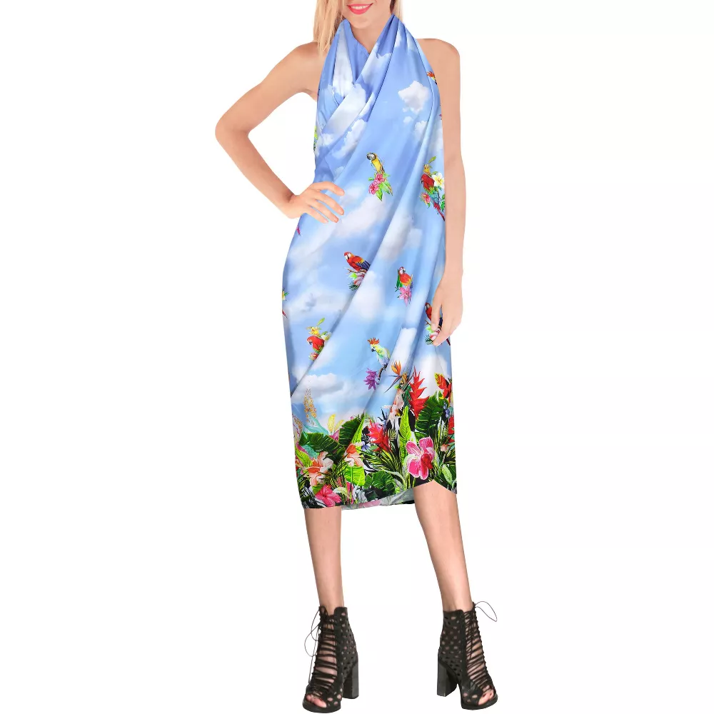 A skirt made of cotton fabric sarongs pareo Lavalava Lungi from South America. Custom Qni shawl style based on your provided image Application Scenario