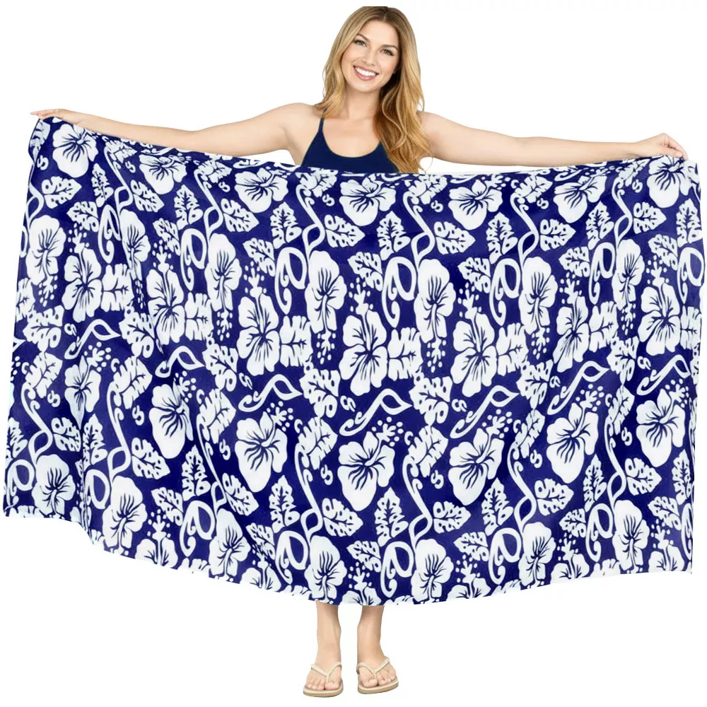 A skirt from a South Pacific island nation, made of cotton fabric, sarong pareo Lavalava Lungi, Bohemian-style shawl Qni