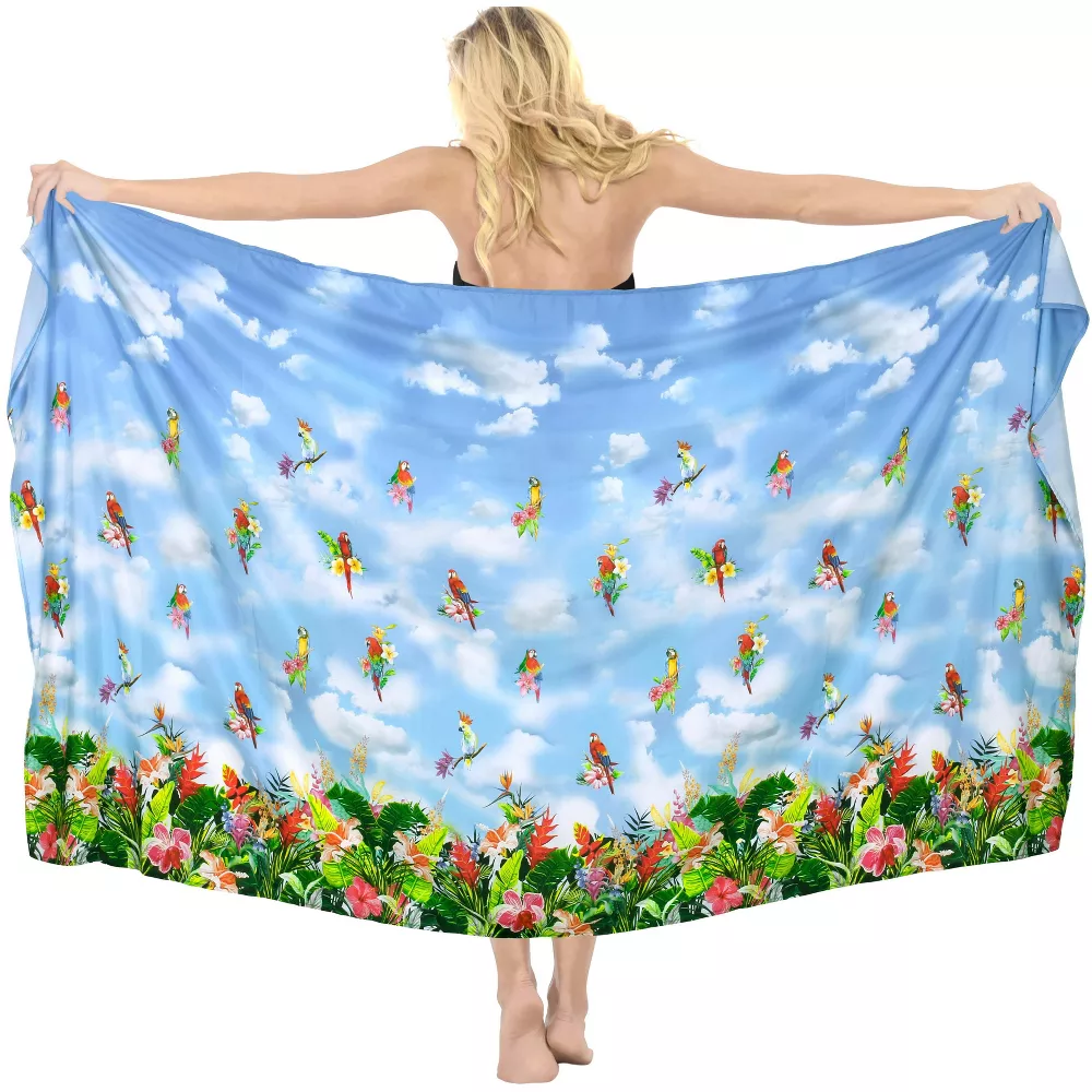 A skirt made of cotton fabric sarongs pareo Lavalava Lungi from South America. Custom Qni shawl style based on your provided image