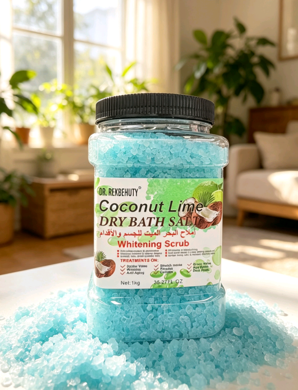 Coconut bath salt Application Scenario