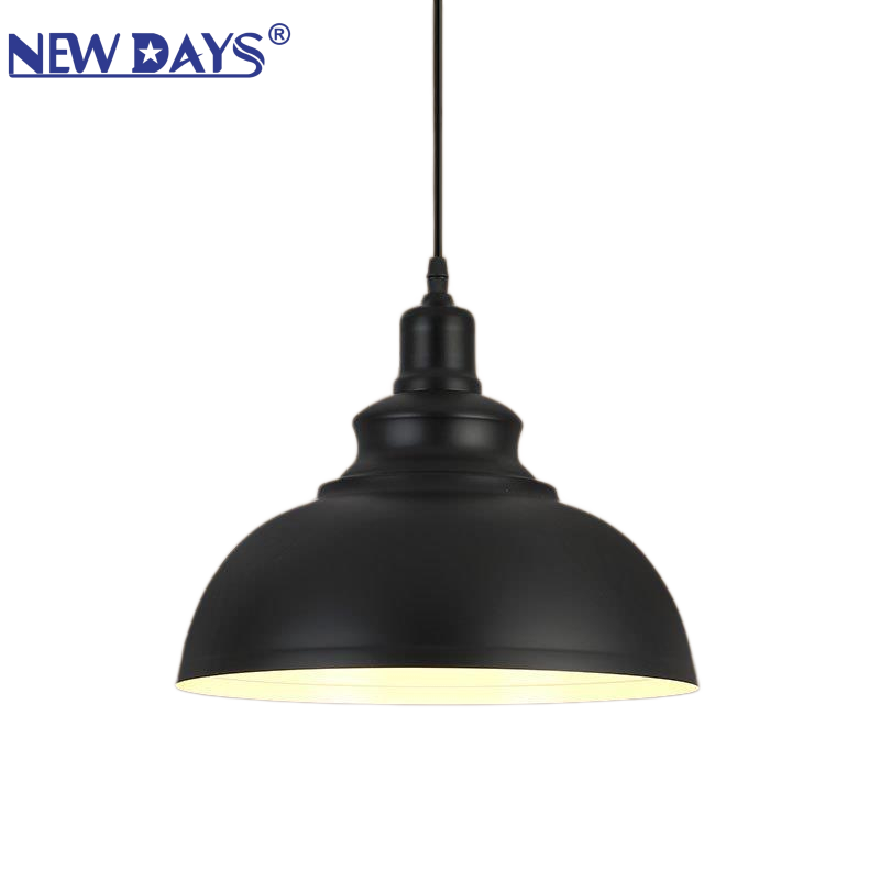 NEWDAYS brand's cross-border new led retro industrial style chandelier, pot lid-shaped bar table lamp, energy-saving high-brightness lighting decorative atmosphere lamp, lighting art lamp, Nordic style Specification image