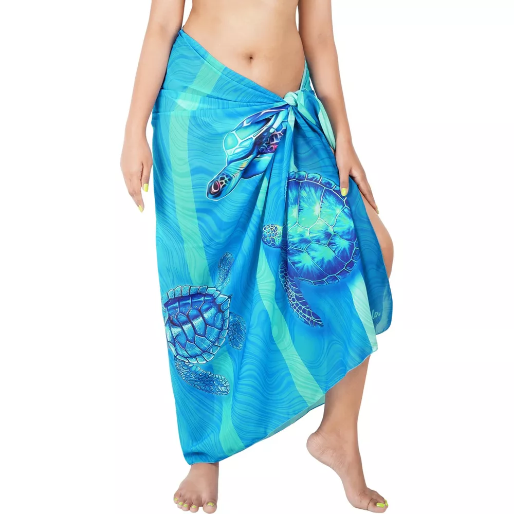 A skirt made of cotton fabric from South America, sarongs pareo Lungi Lavalava. Custom Qni shawl style details Picture