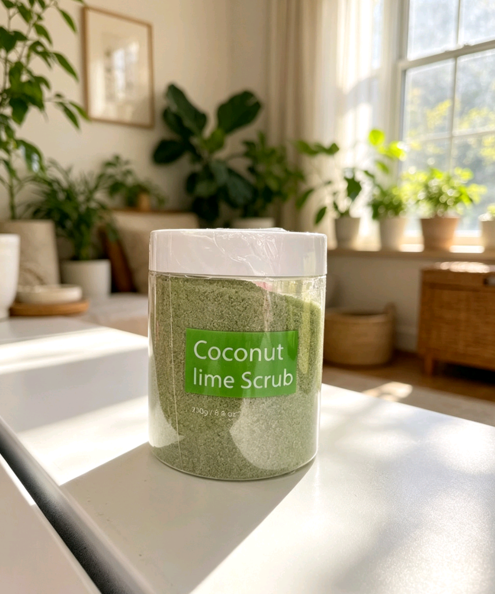 Coconut and lime scrub salt Specification image