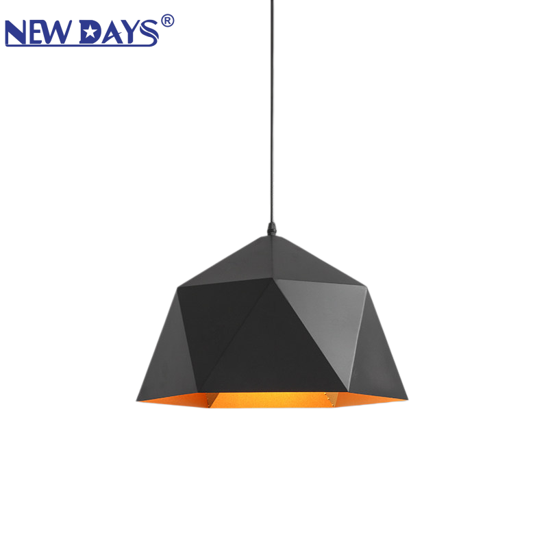 NEWDAYS brand's cross-border new led modern and simple chandelier, creative diamond-shaped diamond cover bar table lamp, energy-saving high-brightness ambient lighting fixtures, lighting art lamps, Nordic style Application Scenario
