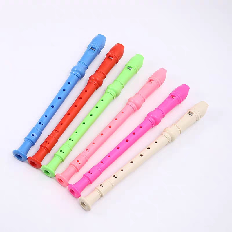 The colorful vertical flute can play 6-hole children's flutes, 8-hole sound-producing toys for kindergartens, early education music instruments, and educational benefits detail image 7