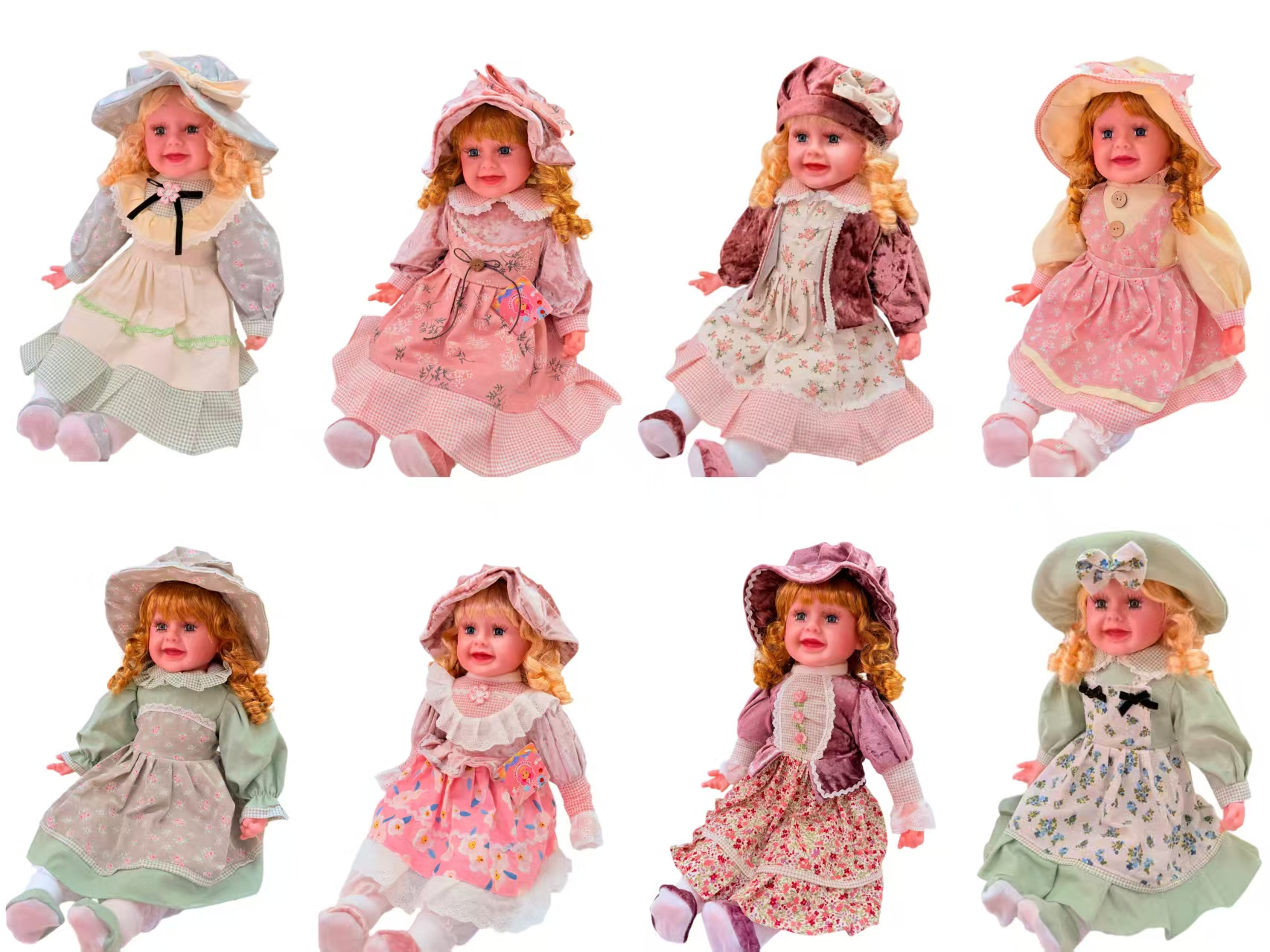 Muñeca musical de 24 pulgadas de la serie de muñecas de corte de varios tipos de traje mixto comercio exterior estilo explosiva