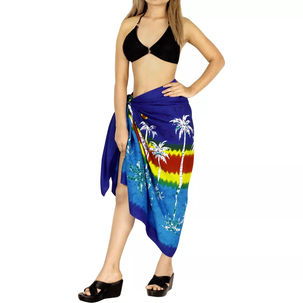 South American region half skirt piece skirt cotton fabric sarongs canga towel pareo custom fringed skirt shawl style Qni details Picture