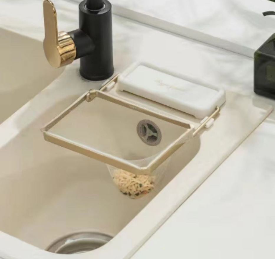 厨房小工具沥水架（白色）图