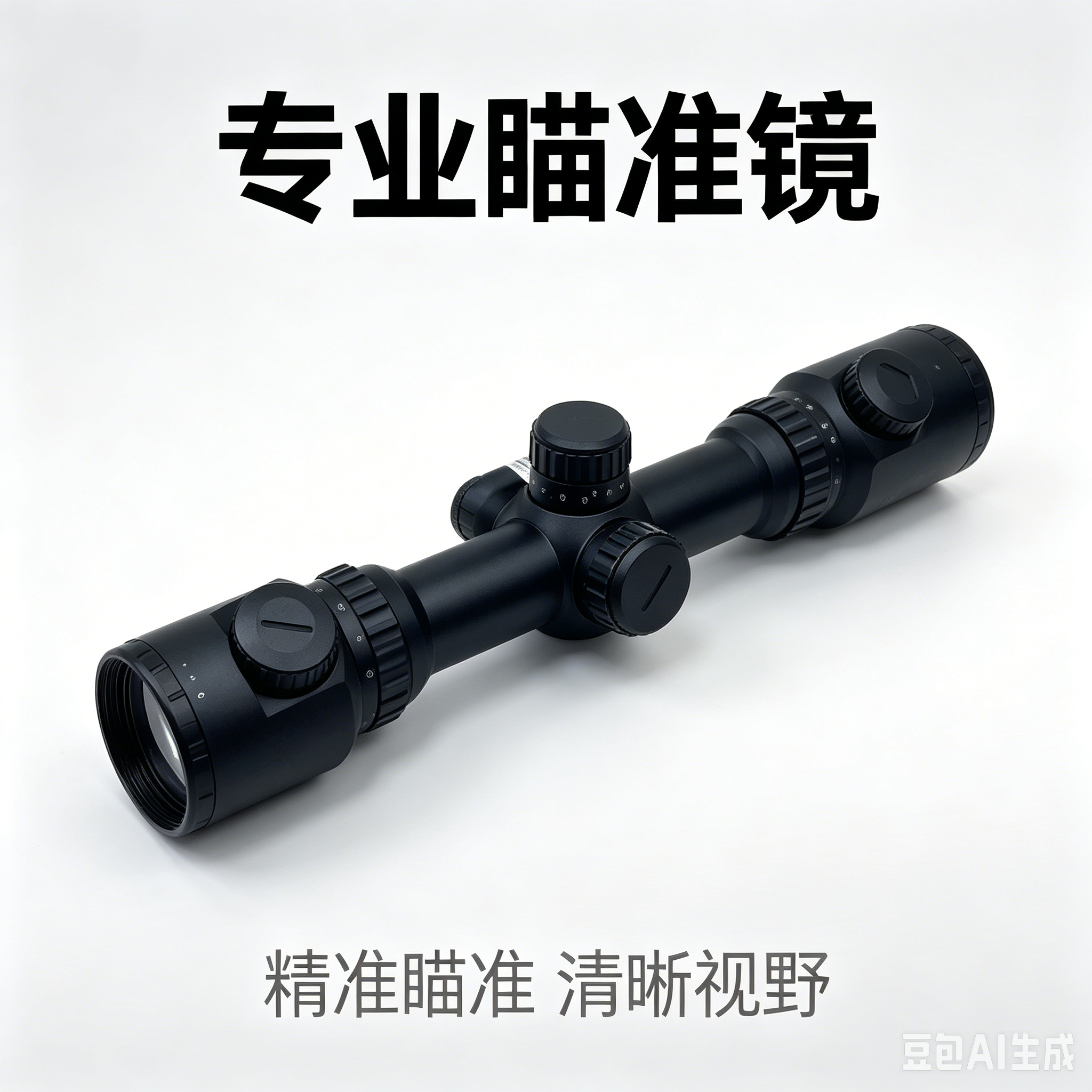 The 3-9X40EG black sight is a high-definition optical sight that is compatible with various firearms and has adjustable magnification Application Scenario