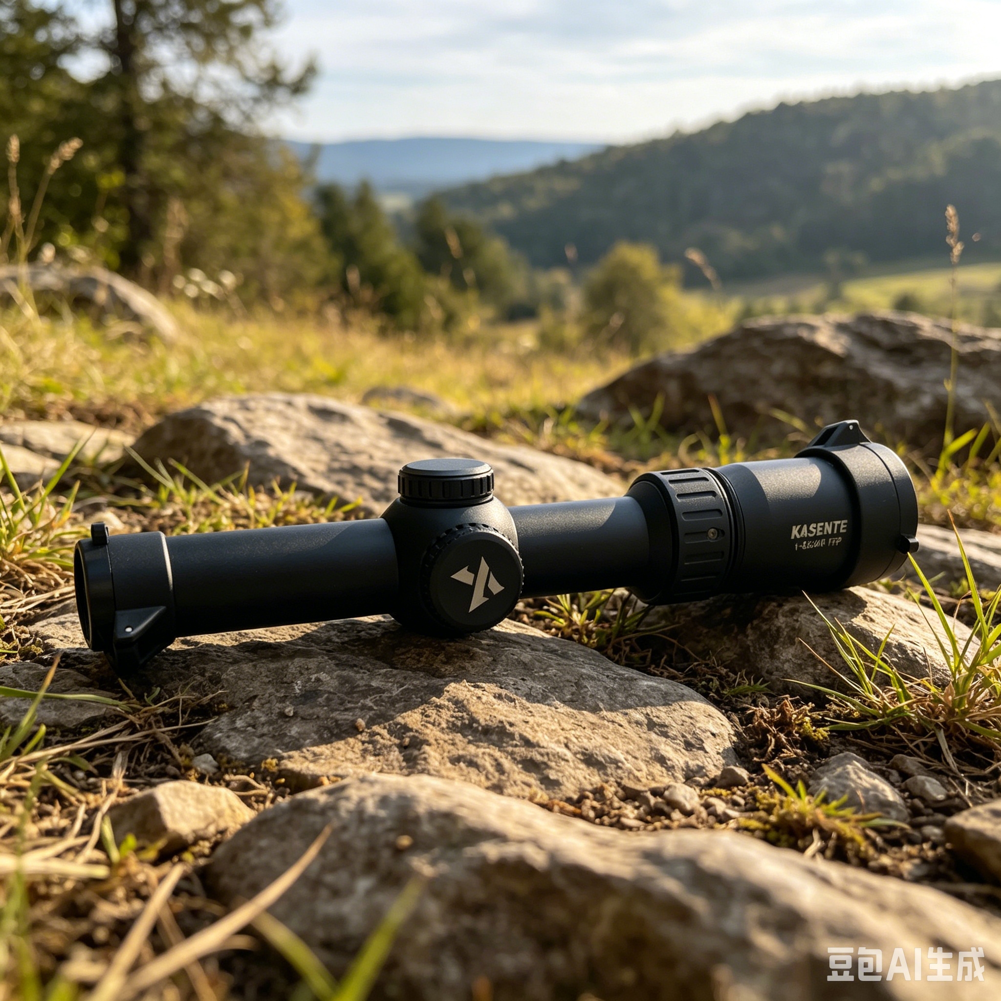 1-8X28 black sight, high-definition optical sight, compatible with various firearms, adjustable magnification Item Picture