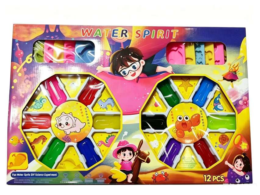 Children's Creative Water Spirit Handmade Set 12-color Gel style Application Scenario