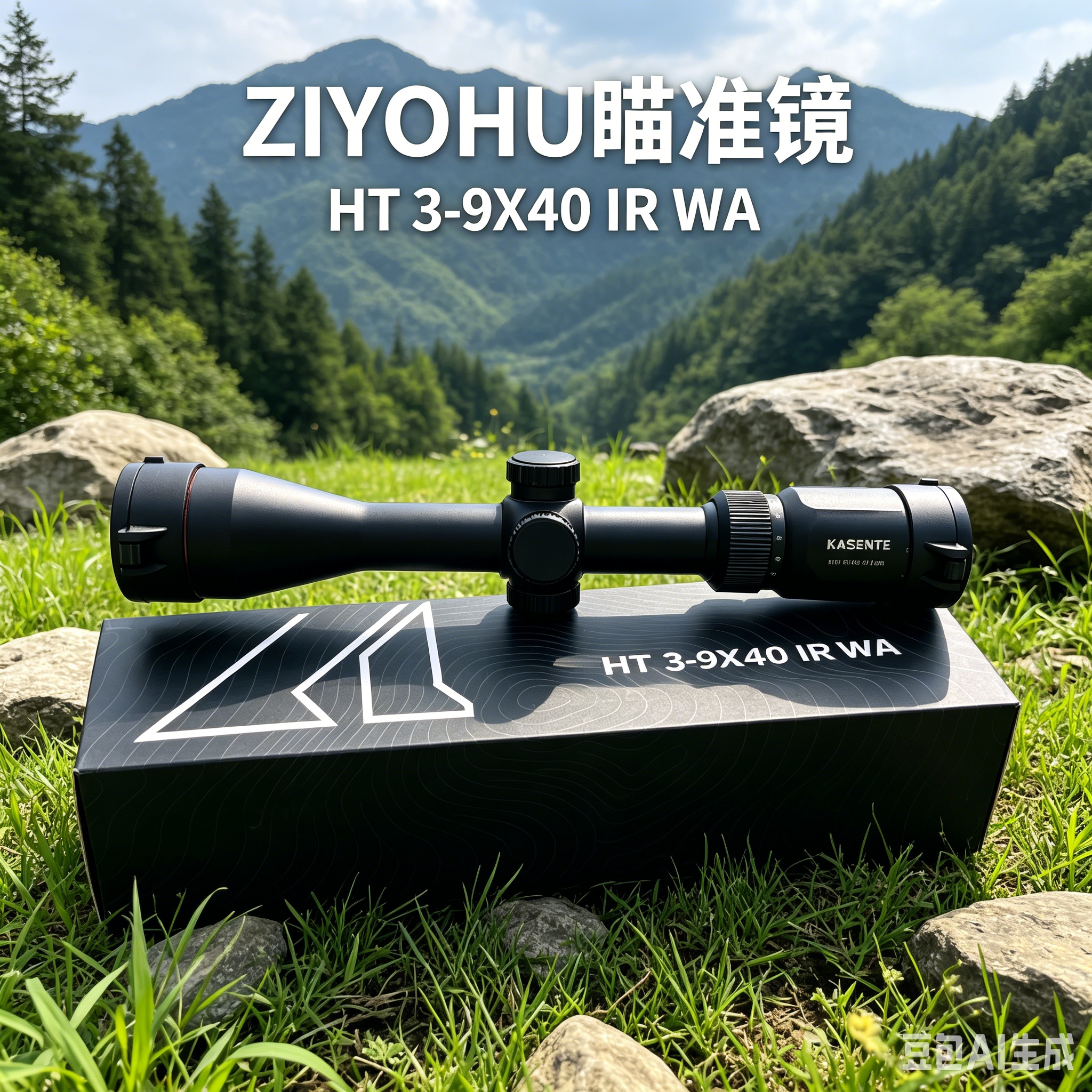Черный прицел 3-9X40 IR WA, другие оптические оптические оптические прицелы высокого четкого ночного видения pic 10