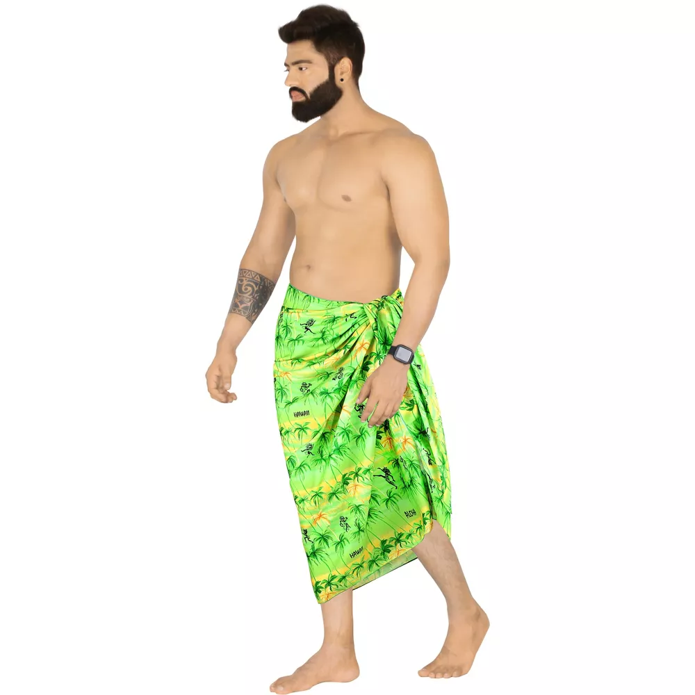 South Pacific region bath towel, beach towel piece skirt Lavalava sarongs pareo Lungi custom Qni shawl style Application Scenario