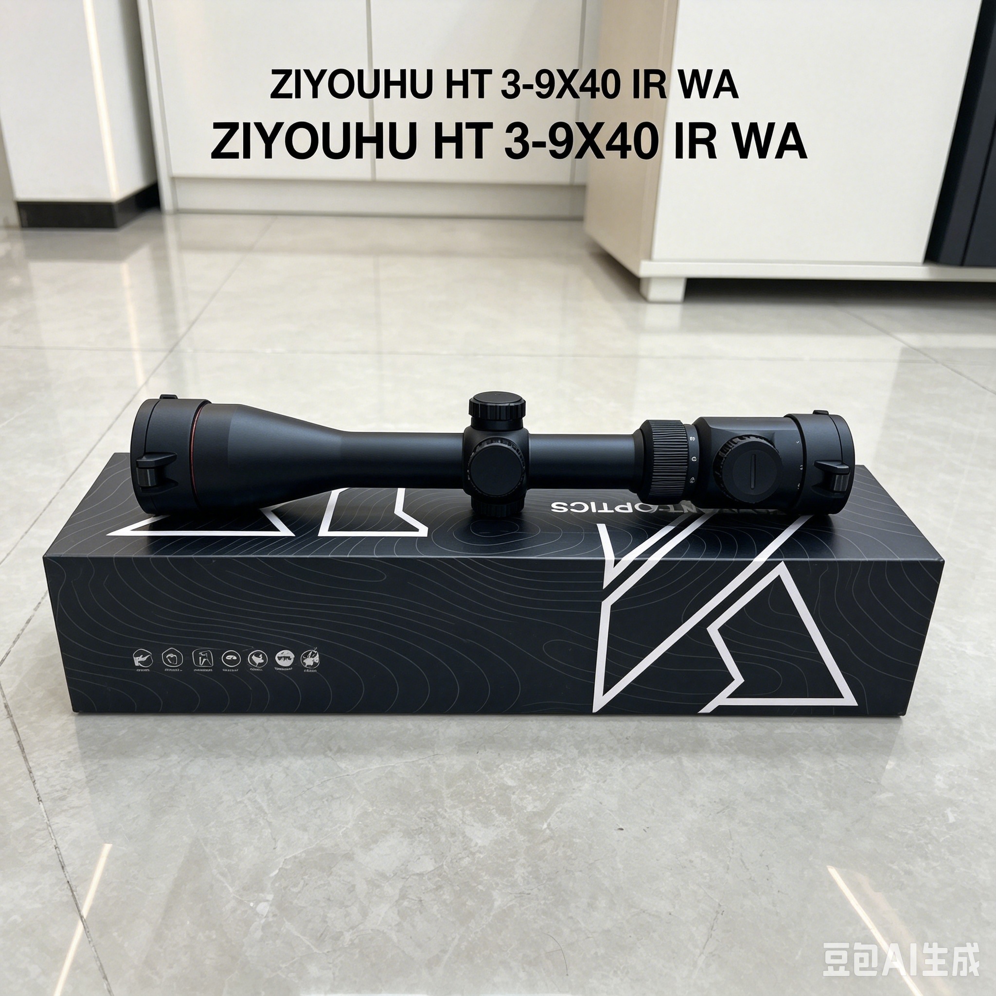Черный прицел 3-9X40 IR WA, другие оптические оптические оптические прицелы высокого четкого ночного видения pic 4