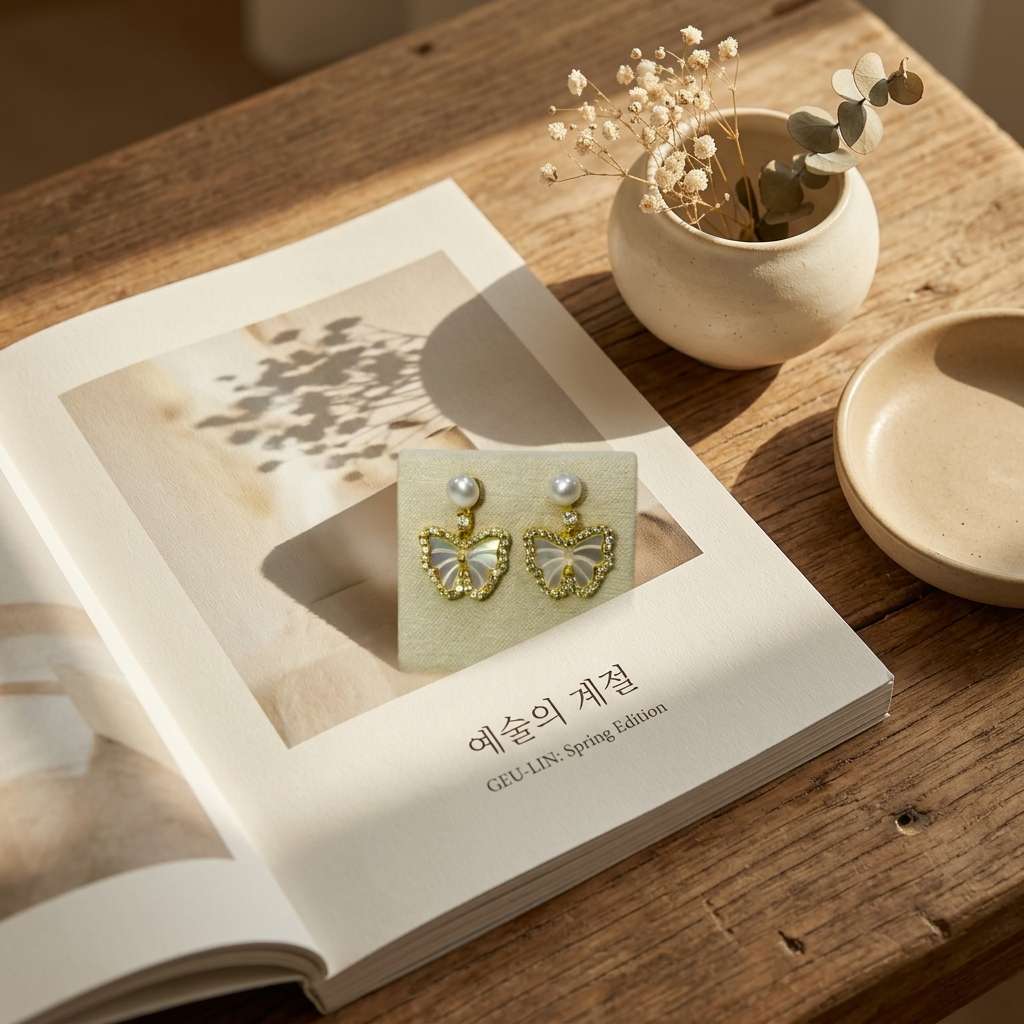 Pearl 925 silver earrings for women, long and elegant accessories, suitable for commuting and dates, light luxury and versatile detail image 4