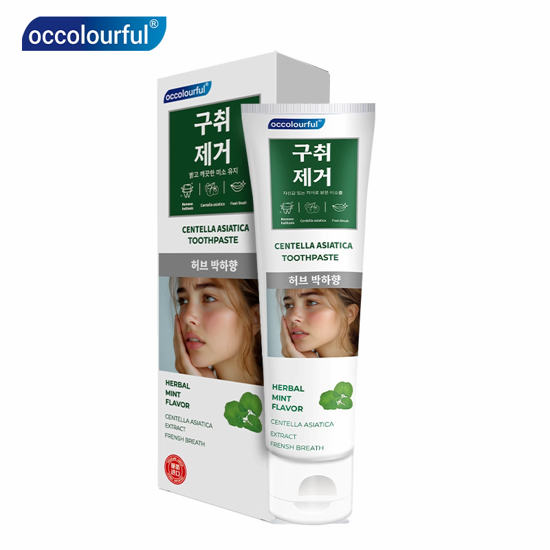 Korean imported Okala toothpaste 180g, anti-moth, fluoride, fresh-breath, Centella asiatica toothpaste, Probiotic toothpaste, cherry toothpaste Item Picture