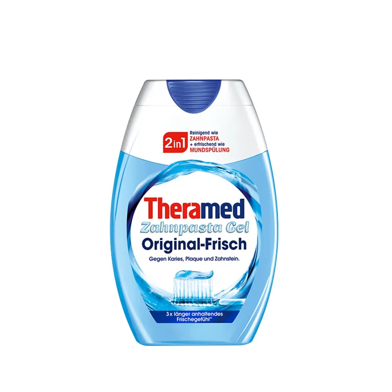 German imported Theramed Henkel Tooth Protection Liquid Adult Toothpaste 75ml Gel toothpaste Mouthwash 2-in-1 detail image 9