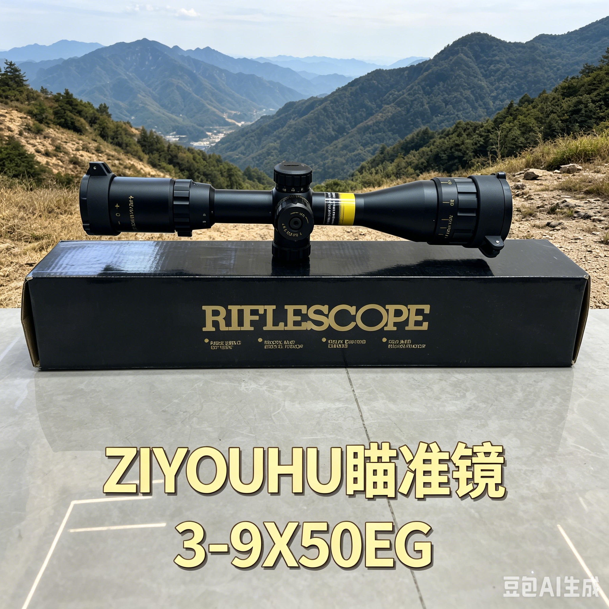 4-16X44AOEYS black sight, other optical instruments, high-definition night vision sight, adjustable magnification Item Picture