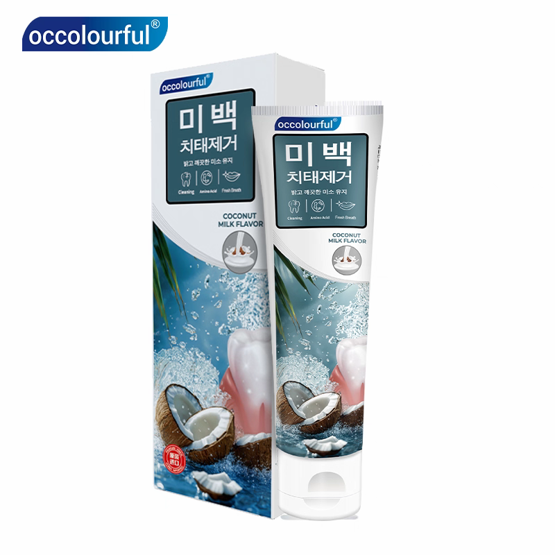 Korean imported Okala toothpaste 180g, anti-moth, fluoride, fresh-breath, Centella asiatica toothpaste, Probiotic toothpaste, cherry toothpaste Specification image