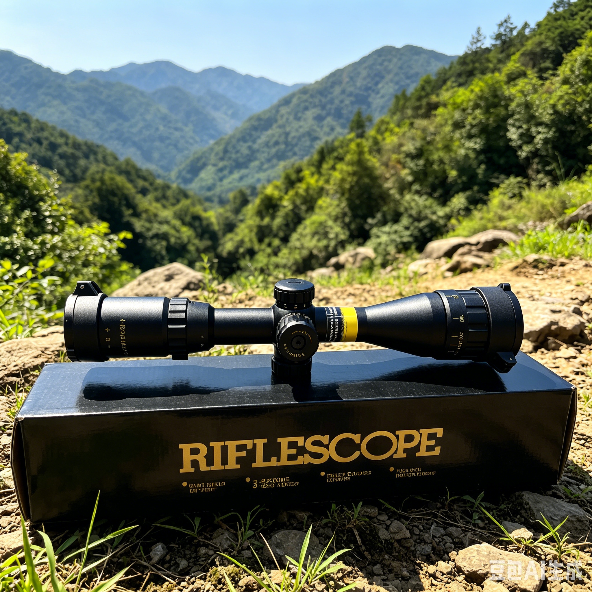 4-16X44AOEYS black sight, other optical instruments, high-definition night vision sight, adjustable magnification details Picture