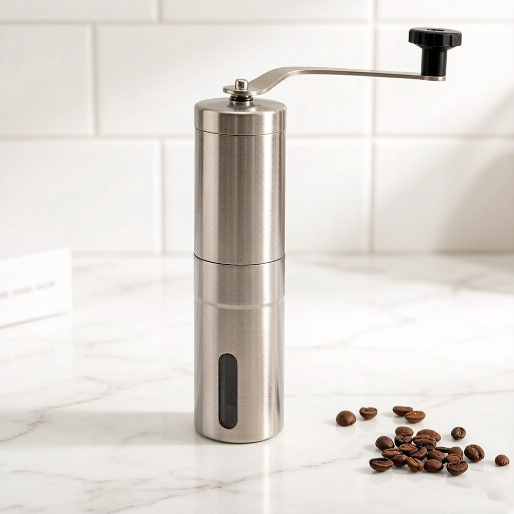 Hand-cranked coffee grinder, coffee bean grinding equipment, grinding machine, manual coffee grinder, coffee grinder Specification image