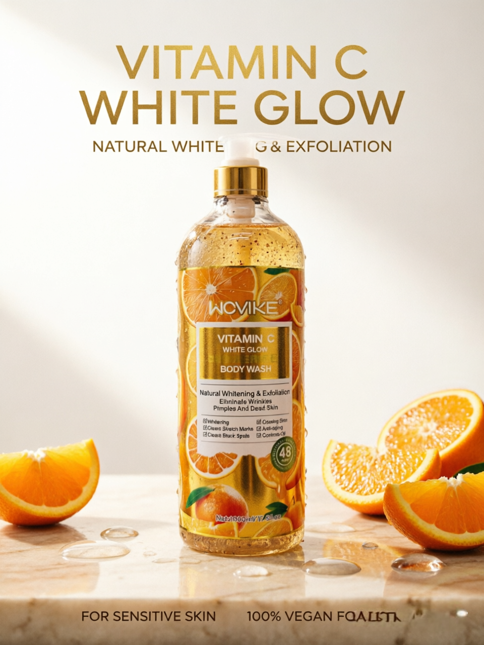This chia seed high-foaming body wash exclusively for foreign trade is very special. It has rich and dense foam. After washing, it feels refreshing and comfortable, and can effectively clean the skin. It is supplied by cross-border e-commerce in Africa and South America for foreign trade