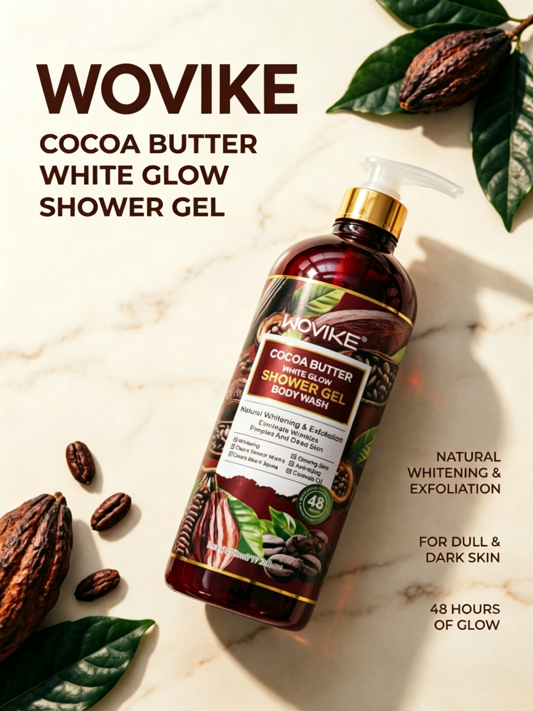 This chia seed high-foaming body wash exclusively for foreign trade is very special. It has rich and dense foam. After washing, it feels refreshing and comfortable, and can effectively clean the skin. It is supplied by cross-border e-commerce in Africa and South America for foreign trade details Picture