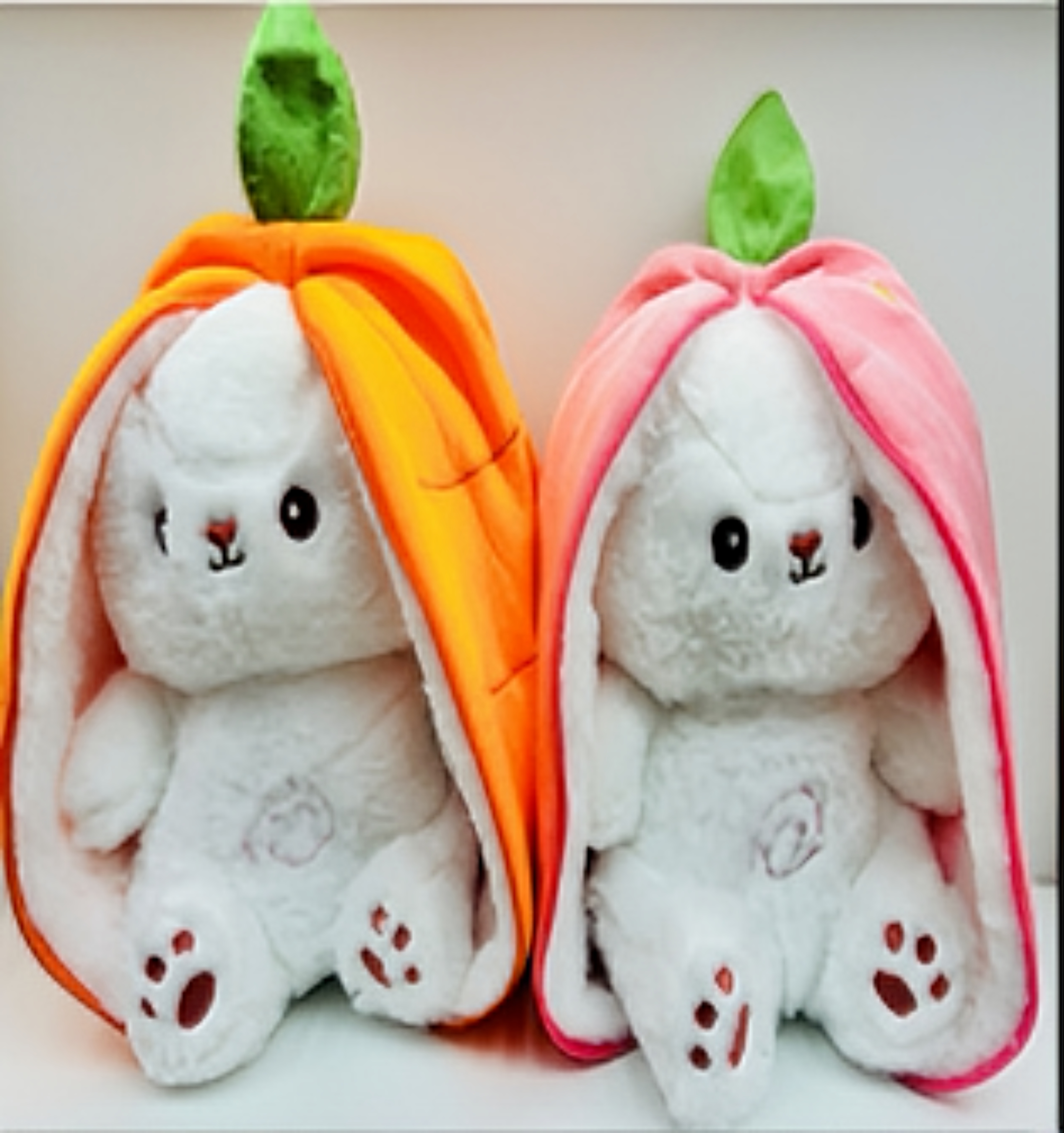 Breathing Series Large Breathing Radish Rabbit four-speed movement companion soothing toy