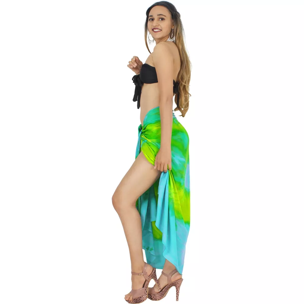 Customized rayon fabric bath towels and beach towels canga towe pareo sarongs skirt shawl style Qni from South America region Application Scenario