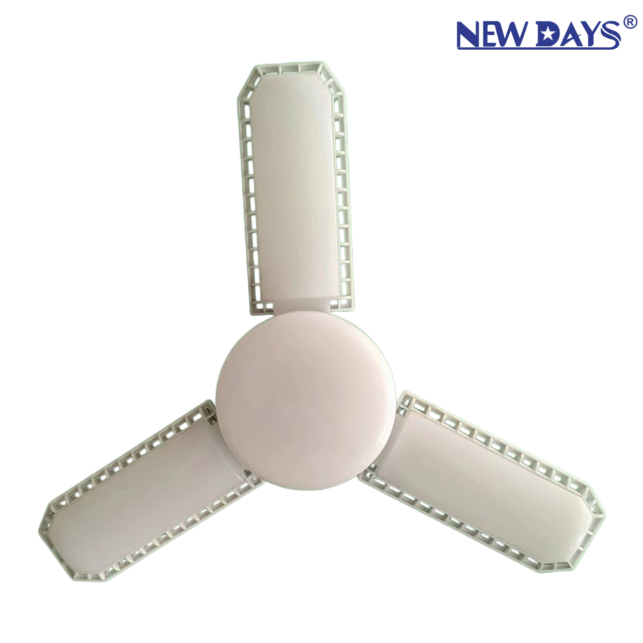 NEWDAYS brand cross-border new LED bulb leaf lamp, King Kong Three-leaf +1 eye-protecting non-flicker folding lamp, Screw E27-port energy-saving high-brightness lighting lamp bulb leaf lamp bulb