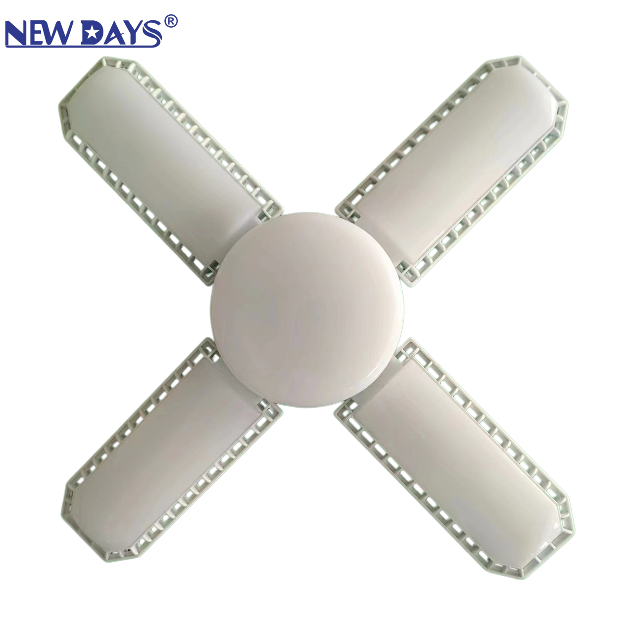 NEWDAYS brand cross-border new LED bulb leaf lamp, King Kong Four-leaf +1 eye-protecting non-flicker folding lamp, Screw E27-port energy-saving high-brightness lighting lamp bulb leaf lamp bulb